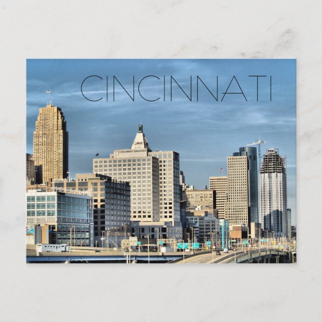 CINCINNATI Ohio Postkarte (Vorderseite)