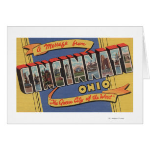 Cincinnati, Ohio - Scènes de grandes lettres