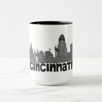 Cincinnati, Ohio Souvenir Tasse