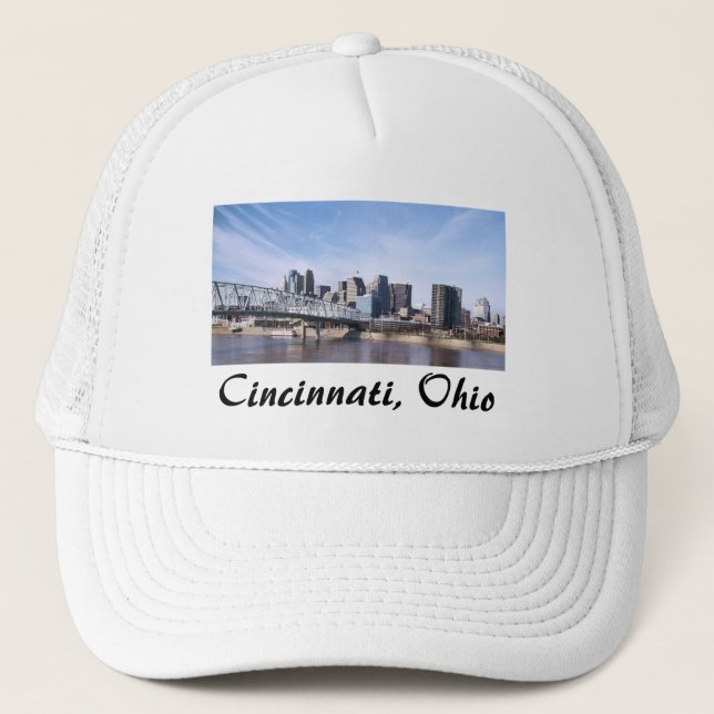 Cincinnati Ohio Truckerkappe (Vorderseite)