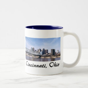 Cincinnati Ohio Zweifarbige Tasse