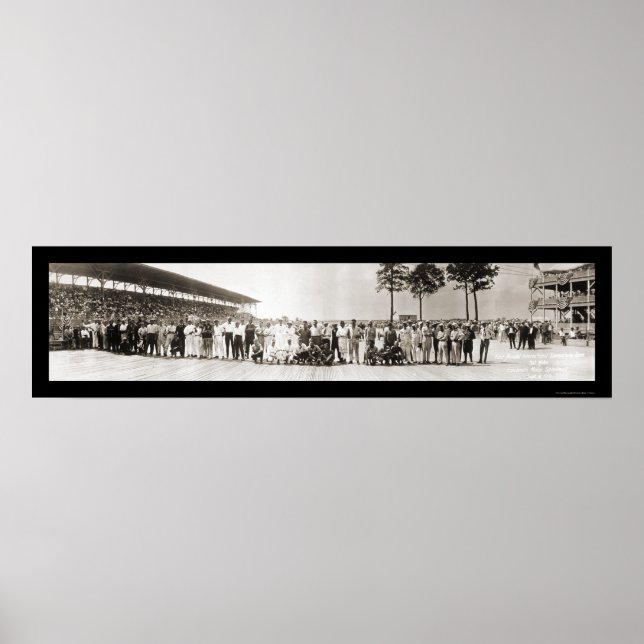 Cincinnati Race Driver Photo 1916 Poster (Vorne)