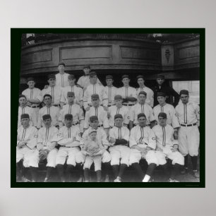 Cincinnati Reds-Baseballteam 1910 Poster