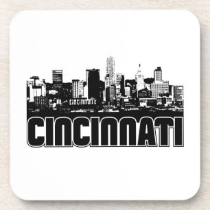 Cincinnati-Skyline Getränkeuntersetzer