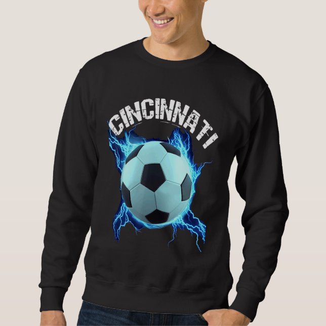 Cincinnati Soccer Retro Sweatshirt (Vorderseite)
