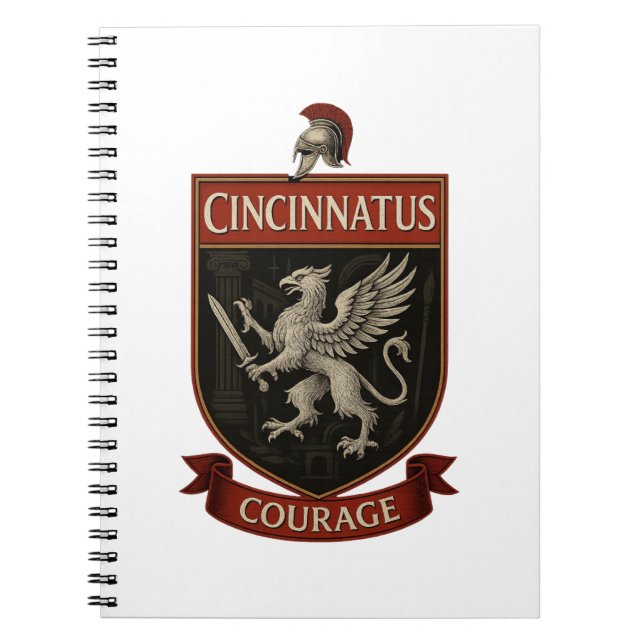 Cincinnatus Notizbuch Notizblock (Vorderseite)