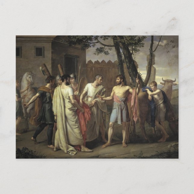 Cincinnatus Postkarte (Vorderseite)