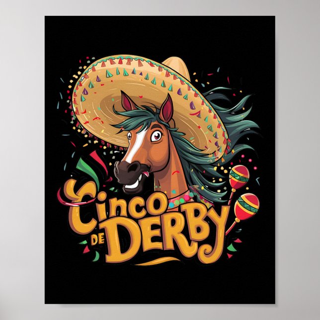 Cinco De Der Mexican Cinco De Mayo Poster (Vorne)