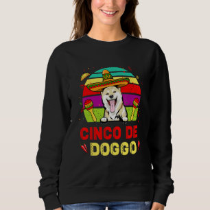 Cinco de Doggo Shiba Inu Dog für Cinco de Mayo Som Sweatshirt