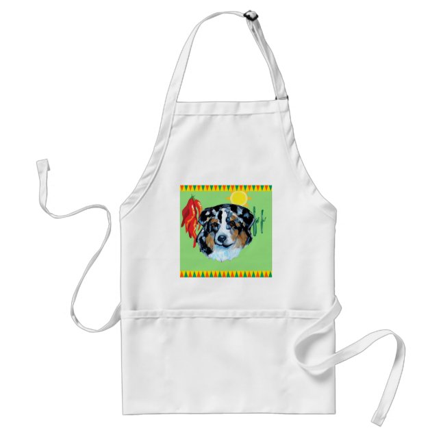 CINCO de MAYO AUSTRALIAN SHEPHERD Schürze (Vorne)