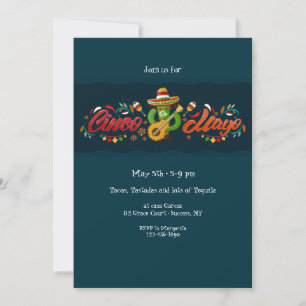 Cinco De Mayo Banner Einladung