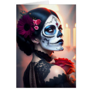 Cinco de Mayo Beauté avec carte d'anniversaire Ros