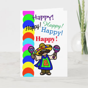 Cinco de Mayo Birthday Card Karte