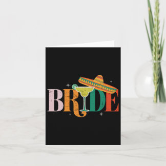 Cinco De Mayo Bride Margarita Bychelorette Party m Karte