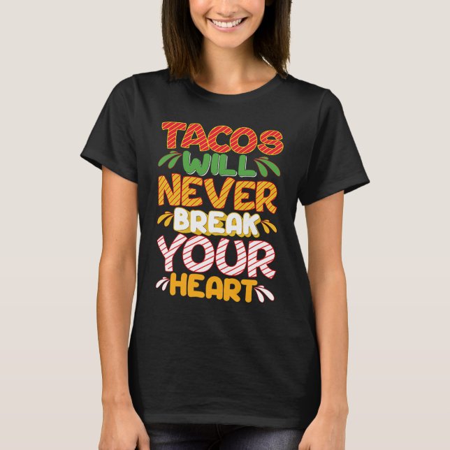 Cinco De Mayo Buritos  Mexico Tacos and Avocado  1 T-Shirt (Vorderseite)