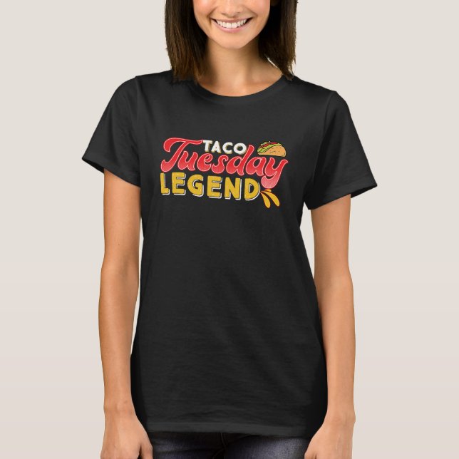 Cinco De Mayo, Buritos , Mexico Tacos and Avocado  T-Shirt (Vorderseite)