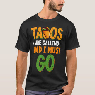 Cinco De Mayo, Buritos, Mexico Tacos und Avocado T-Shirt
