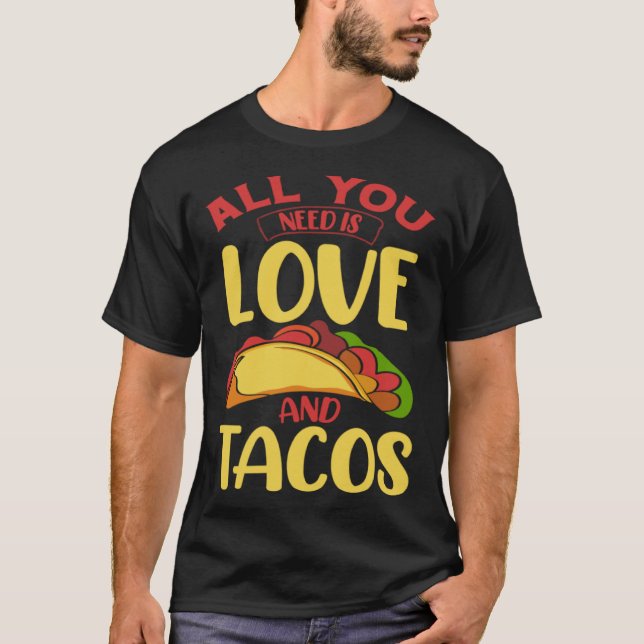 Cinco De Mayo Burritos Mexico Tacos and Avocado 37 T-Shirt (Vorderseite)