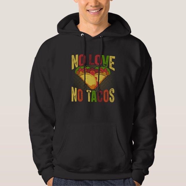 Cinco De Mayo Burritos  Mexico Tacos and Avocado   Hoodie (Vorderseite)
