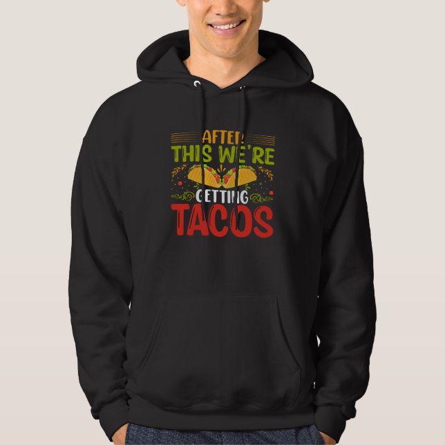 Cinco De Mayo Burritos  Mexico Tacos and Avocado   Hoodie (Vorderseite)