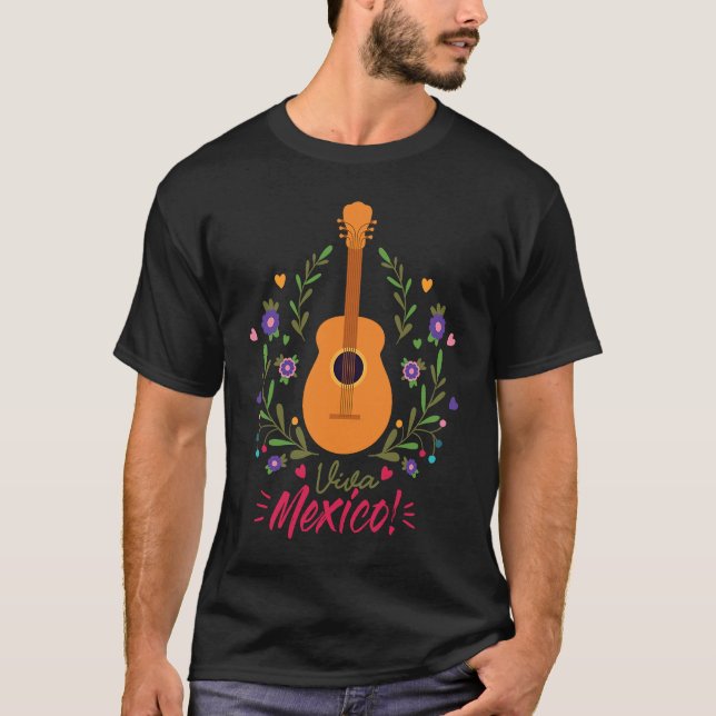 Cinco De Mayo Burritos Mexiko Tacos und Avocado   T-Shirt (Vorderseite)