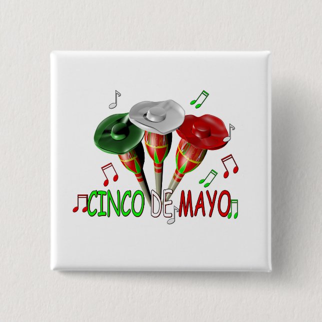Cinco de Mayo Button (Vorderseite)