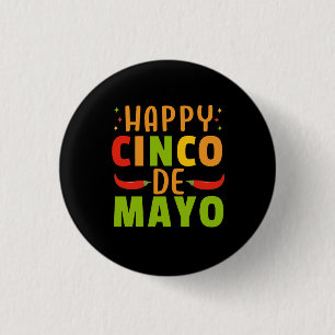 Cinco De Mayo Button