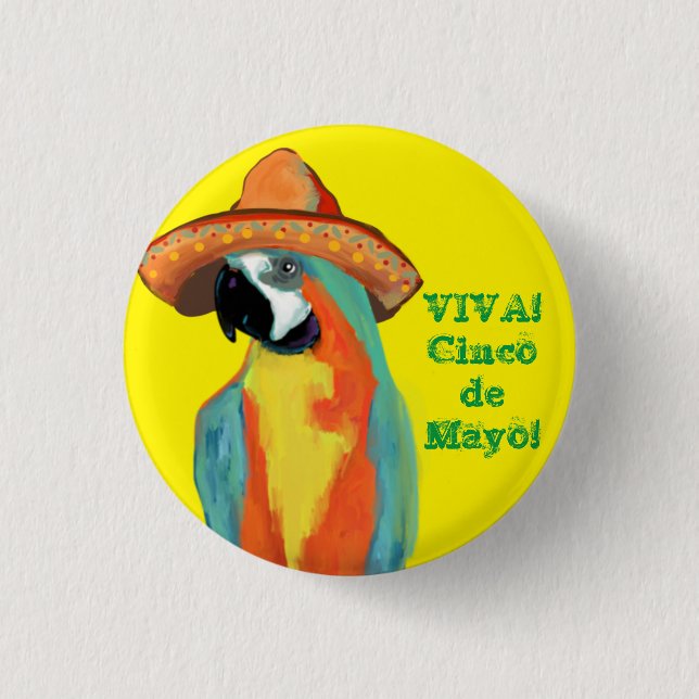 CINCO DE MAYO BUTTON (Vorderseite)