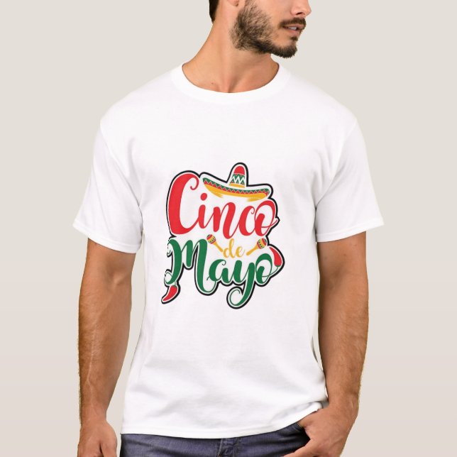 Cinco de mayo cactus - Cinco De Mayo T-Shirt (Vorderseite)