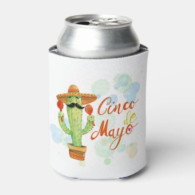 Cinco De Mayo Can Cooler Dosenkühler (Kanne Vorderseite)