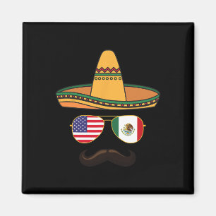 Cinco De Mayo Celebration Mexicano American 2025 1 Magnet