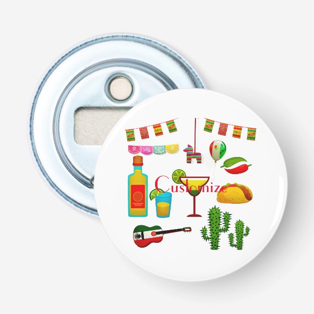 Cinco de Mayo Celebration Thunder_Cove Flaschenöffner (Vorderseite)