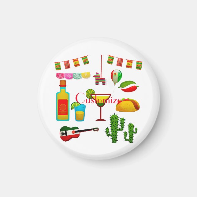 Cinco de Mayo Celebration Thunder_Cove  Magnet (Vorne)