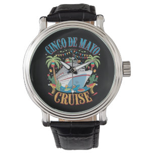 Cinco De Mayo Cruise Mexiko Schiff Fiesta Armbanduhr