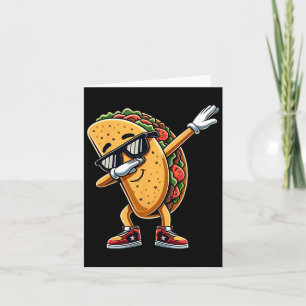 Cinco De Mayo Dabbing Taco Funny Mexicanisches Foo Karte