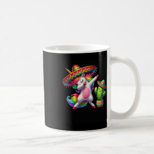 Cinco De Mayo Dabbing Unicorn Cactus Mexican Kids Kaffeetasse