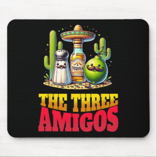 Cinco De Mayo Die drei Amigos Lustiger Salz-Limett Mousepad