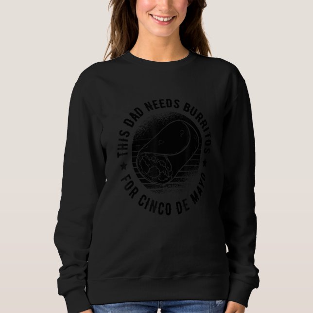 Cinco De Mayo Father Drinko  Cinco De Mayo Dad Sweatshirt (Vorderseite)