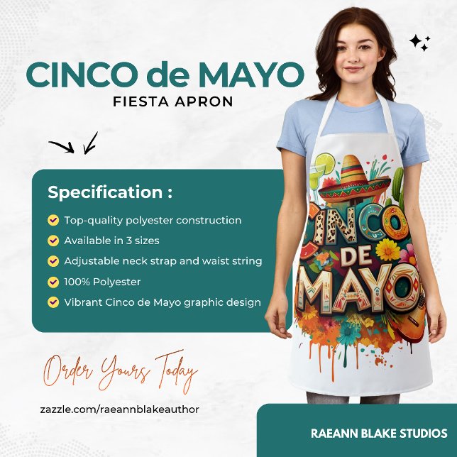 Cinco de Mayo Fiesta Apron Schürze (Von Creator hochgeladen)