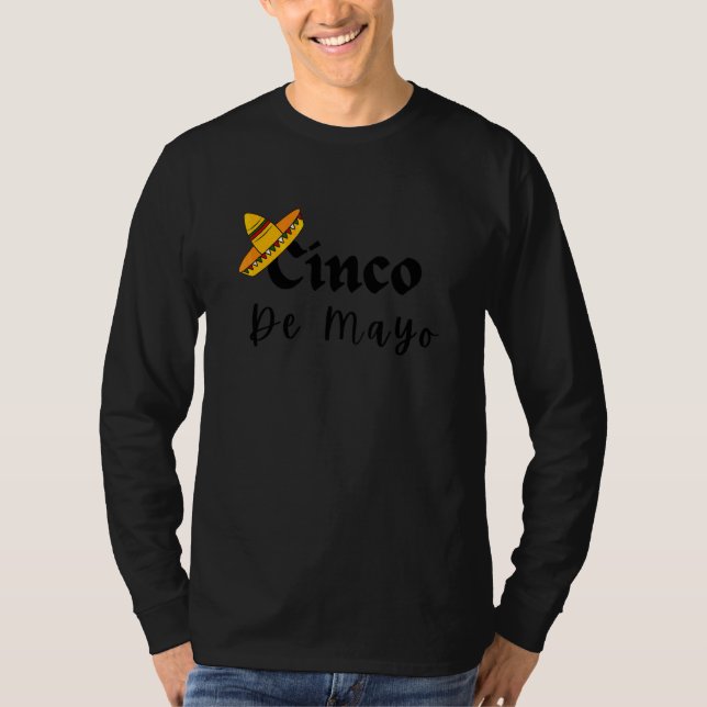 Cinco De Mayo Fiesta Camisa 5 De Mayo Viva Mexiko T-Shirt (Vorderseite)