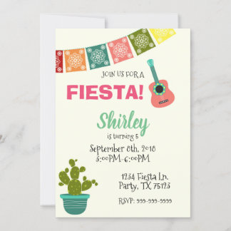 CINCO DE MAYO FIESTA GEBURTSTAG MÄDCHENEINLADUNG EINLADUNG