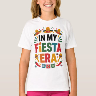 Cinco de Mayo Fiesta Look with Sombreros T-Shirt