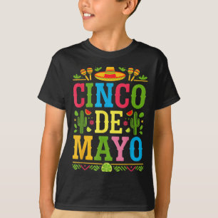 Cinco De Mayo Fiesta-Party Mexikanischer Sombrero T-Shirt