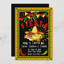 Cinco de Mayo Fiesta Salsa Einladung