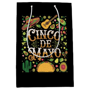Cinco De Mayo Fiesta Süße Party-Elemente Mittlere Geschenktüte