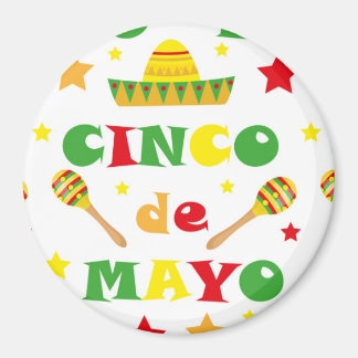 Cinco de Mayo Fiesta - Urlaub in Mexiko Magnet