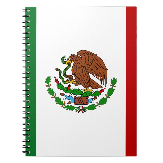 Cinco de Mayo Flag Mexiko Notizblock (Vorderseite)
