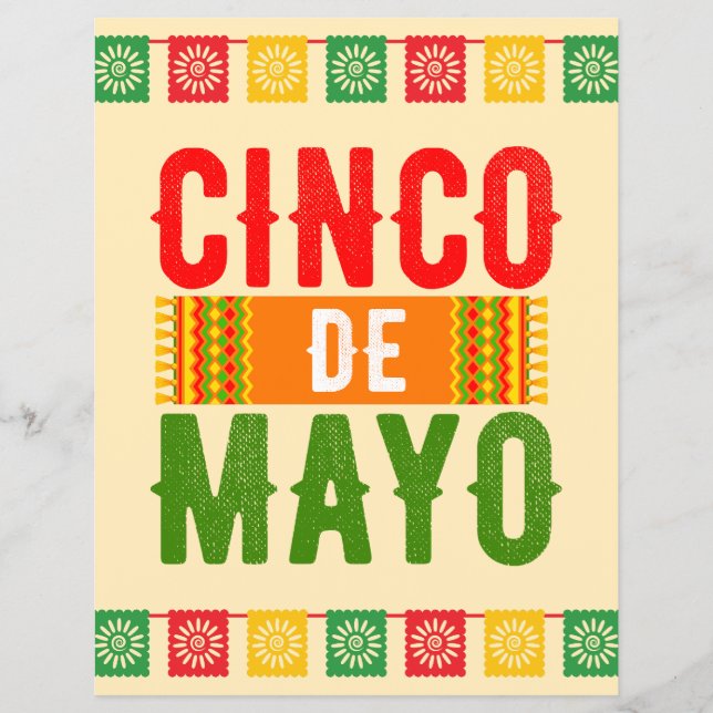 Cinco De Mayo Flyer (Vorne)