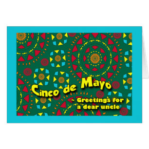 Cinco de Mayo for Oncle, Colorful Mosaic Design