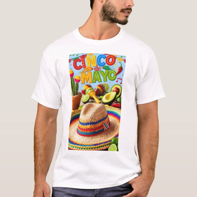 Cinco De Mayo Funny Ideas ich würde treffen, dass  T-Shirt (Vorderseite)